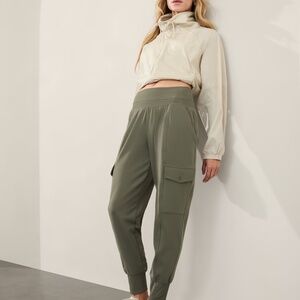 Athleta Moss Green Venice jogger Large